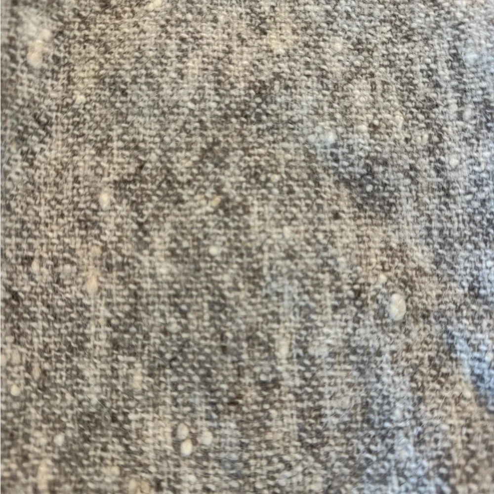 Michael Kors Gray‎ Tan Woven Wool Pencil Skirt NEW
